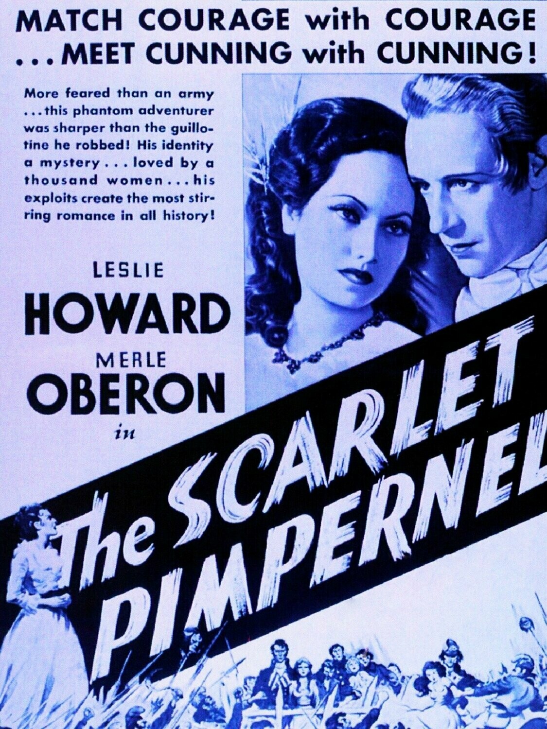 The Scarlet Pimpernel DVD -(1934) - Leslie Howard, Merle Oberon, Raymond Massey