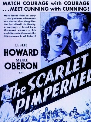 The Scarlet Pimpernel DVD -(1934) - Leslie Howard, Merle Oberon, Raymond Massey