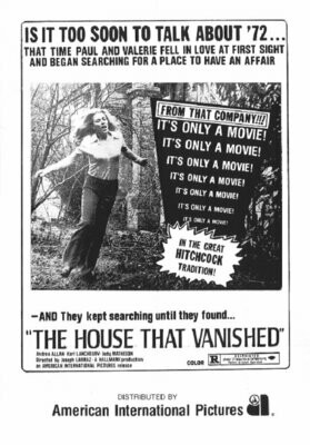 The House That Vanished DVD - (1973) - Andrea Allan, Karl Lanchbury, Judy Matheson