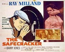 The Safe Cracker DVD - (1958) - Ray Milland, Barry Jones, Jeanette Sterke, Victor Maddern
