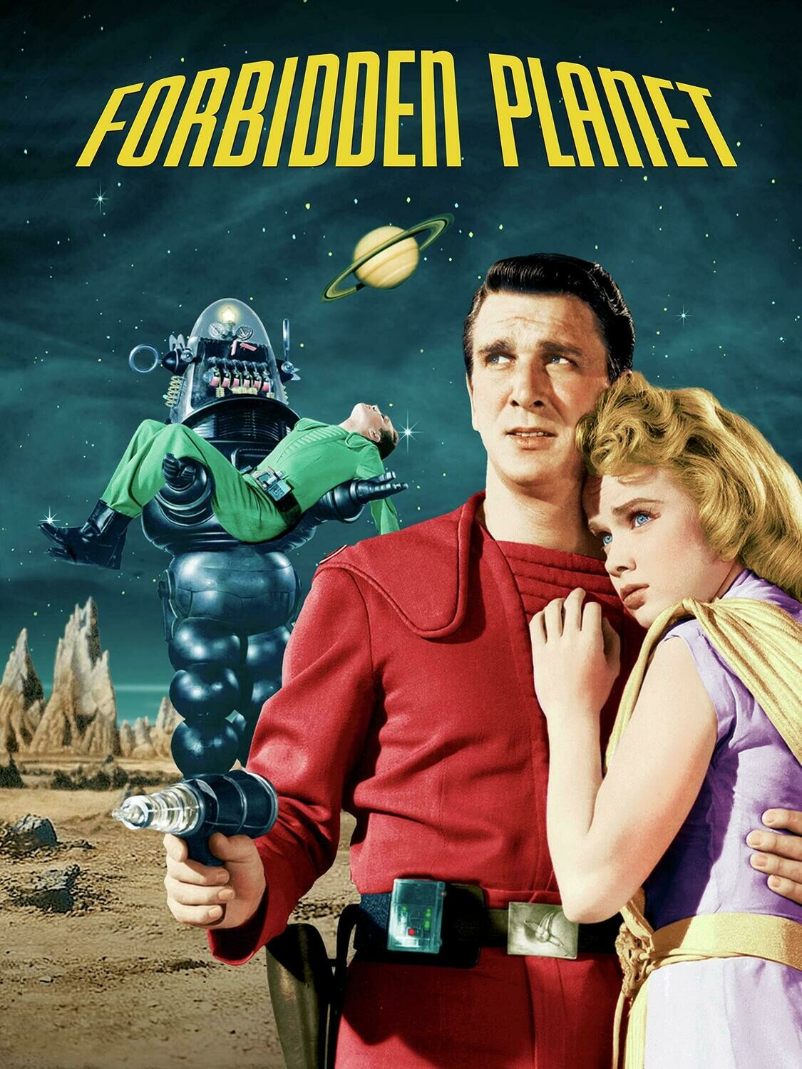Forbidden Planet DVD - (1956) - Walter Pidgeon, Anne Francis, Leslie Nielsen, Warren Stevens, Robby the Robot
