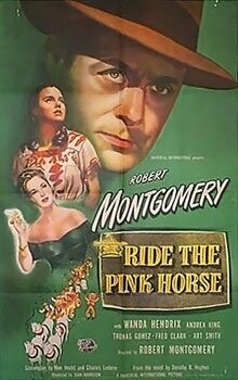 Ride The Pink Horse DVD - (1947) - Robert Montgomery