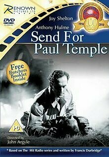 Send For Paul Temple DVD -(1946) - Anthony Hulme, Joy Shelton, Tamara Desni