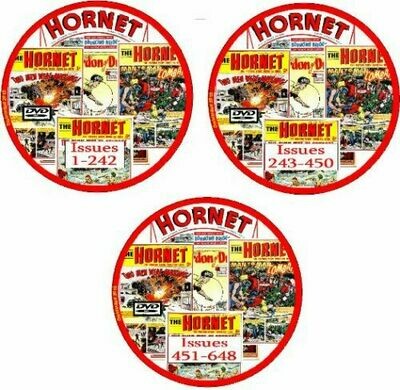 The Hornet Comic Issues 1 - 648 DVD ROM