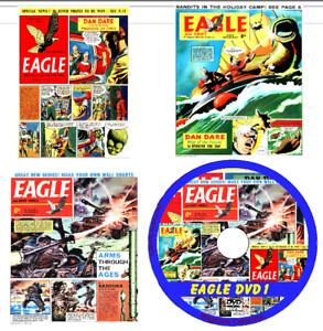 The Eagle Comics DVD Rom Disc 1,2,3,4