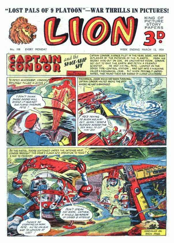 Lion Comics on 5 printed PC-DVDs