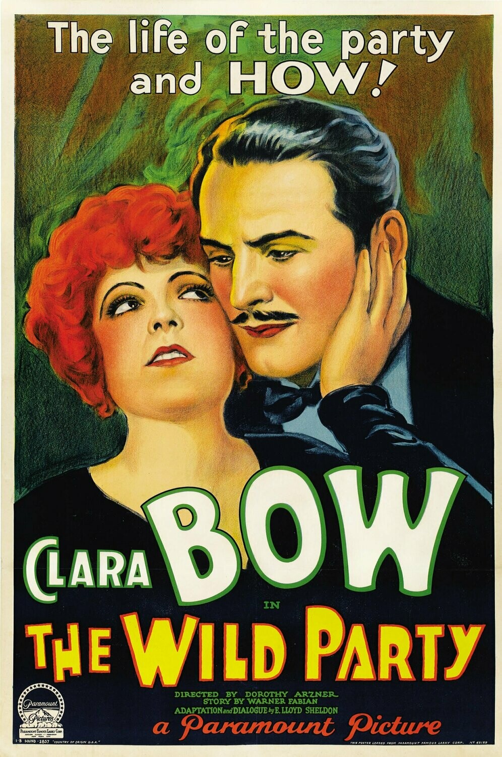 The Wild Party DVD - (1929) - Clara Bow, Fredric March