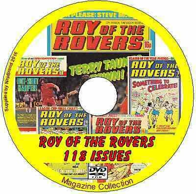 Roy Of The Rovers 118 Issues DVD ROM