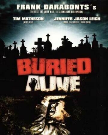 Buried Alive DVD - (1990) - Starring - Tim Matheson, Jennifer Jason Leigh, William Atherton, Hoyt Axton​