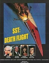Deathflight DVD (1977) -  Starring - Lorne Greene, Peter Graves, Susan Strasberg, Doug McClure, Barbara Anderson, Bert Convy, Burgess Meredith, Tina Louise, Robert Reed, Billy Crystal, John de Lancie