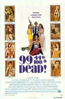 99 And 44/100% Dead DVD - (1974) -Richard Harris, Edmond O'Brien, Bradford Dillman​