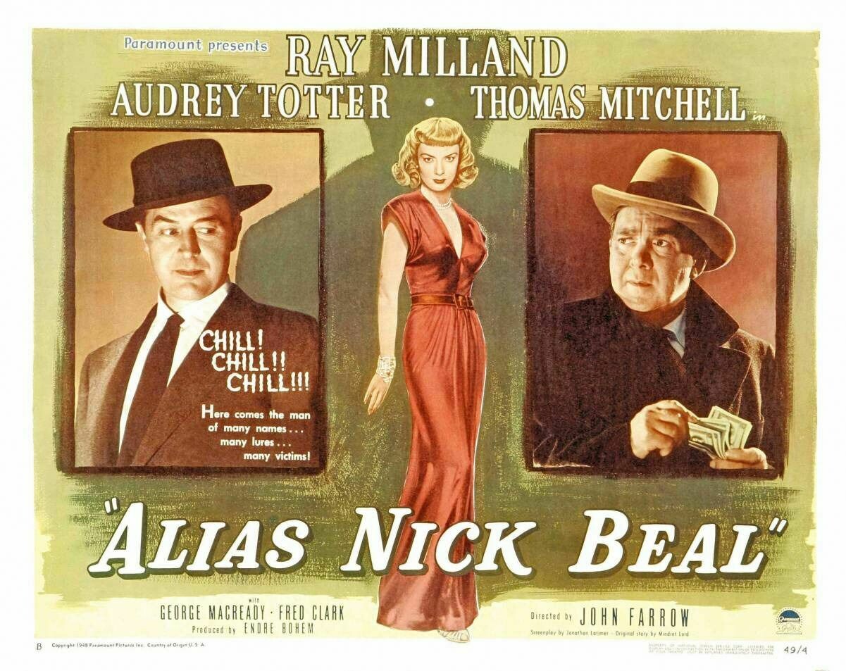 Alias Nick Beal DVD - (1949) - Ray Milland, Audrey Totter, Thomas Mitchell,  George Macready**