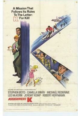 Assignment K  DVD - (1968) -   Stephen Boyd, Camilla Sparv, Michael Redgrave, Leo McKern