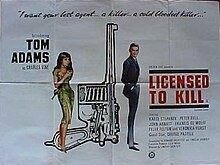 Licenced To Kill DVD - (1965) - Tom Adams, Karel Stepanek, Veronica Hurst, Peter Bull, John Arnatt​