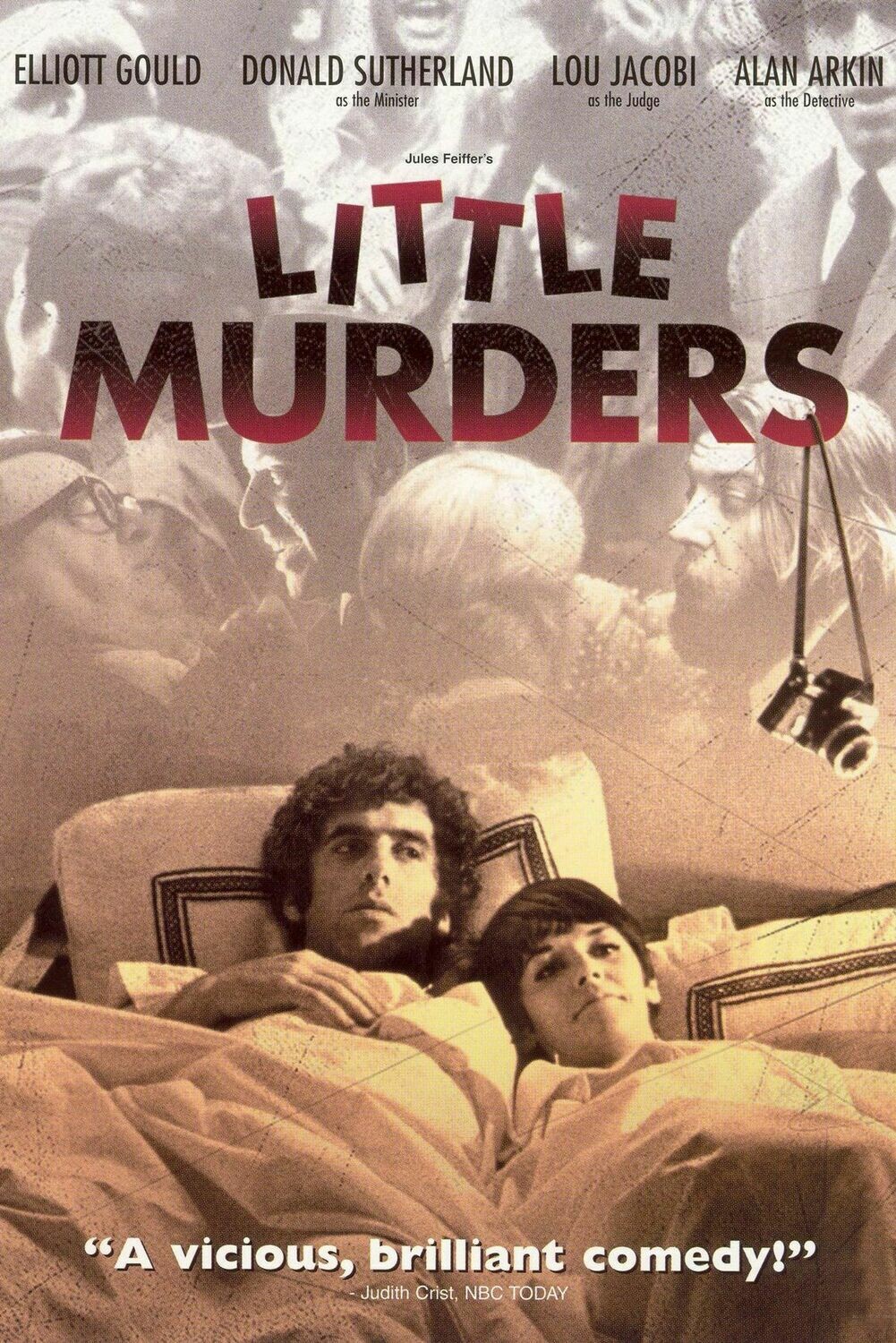 Little Murders -  DVD - (1971) - Elliott Gould, Marcia Rodd, Vincent Gardenia, Elizabeth Wilson, Jon Korkes, John Randolph, Doris Roberts, Donald Sutherland, Lou Jacobi