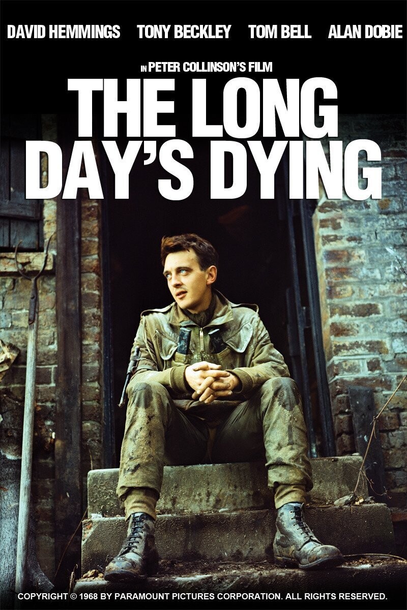 The Long Day's Dying  DVD - (1968) - David Hemmings, Tony Beckley, Tom Bell, Alan Dobie