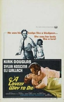 A Lovely Way To Die DVD - (1968) - Kirk Douglas, Sylva Koscina, Eli Wallach​