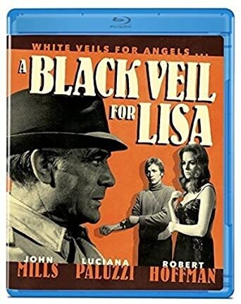 A Black Veil For Lisa DVD - (1968) - John Mills, Luciana Paluzzi, Robert Hoffmann