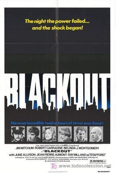 Blackout  DVD - (1978) -   James Mitchum, Robert Carradine, Belinda Montgomery**