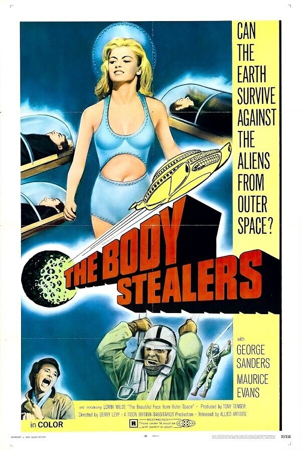 The Body Stealers DVD - (1969) - George Sanders, Maurice Evans, Patrick Allen