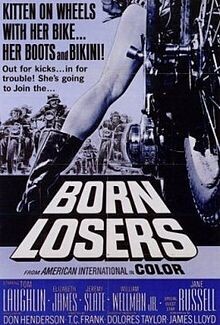 The Born Losers DVD - (1967) - Laughlin, Elizabeth James, Jeremy Slate