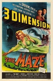 The Maze DVD - (1953) - Richard Carlson, Veronica Hurst, Katherine Emery**