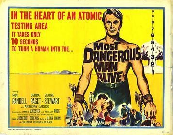 Most Dangerous Man Alive  DVD - (1961) - Ron Randell, Debra Paget, Elaine Stewart**