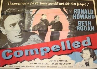 Compelled   DVD - (1960) -  Ronald Howard, Beth Rogan
