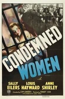 Condemned Women  DVD - (1938) - Sally Eilers, Louis Hayward, Anne Shirley, Esther Dale, Lee Patrick**