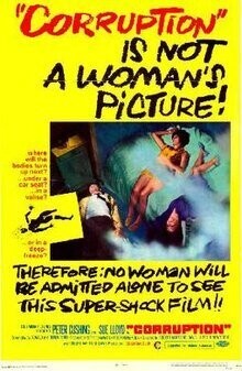 Corruption DVD - (1968) - Peter Cushing, Sue Lloyd