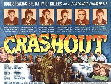 Crashout  DVD - (1955) -  William Bendix, Arthur Kennedy, Luther Adler, William Talman, Gene Evans, Marshall Thompson, Beverly Michaels**