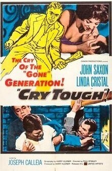 Cry Tough DVD - (1959) - John Saxon, Linda Cristal