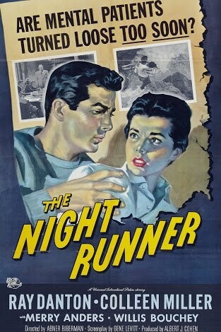 The Night Runner - DVD - (1957) -  Ray Danton, Colleen Miller