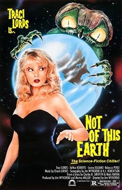 Not Of This Earth DVD - (1988) - Traci Lords, Arthur Roberts, Lenny Juliano, Rebecca Perle