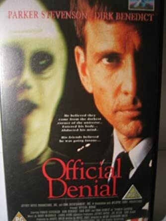 Official Denial  DVD - (1993) -   Parker Stevenson, Dirk Benedict, Erin Gray, Michael Pate, Chad Everett