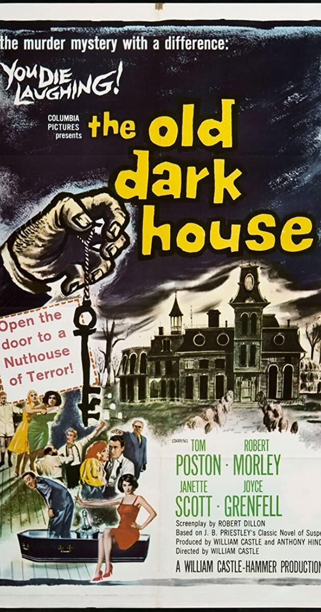 The Old Dark House DVD - (1963) - Tom Poston, Robert Morley, Janette Scott, Joyce Grenfell