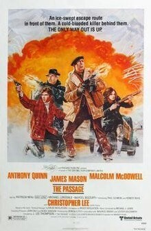 The Passage DVD - (1979) -Anthony Q#uinn, James Mason, Malcolm McDowell, Patricia Neal, Kay Lenz, Michael Lonsdale, Marcel Bozzuffi, Paul Clemens, Robert Rhys, Christopher Lee