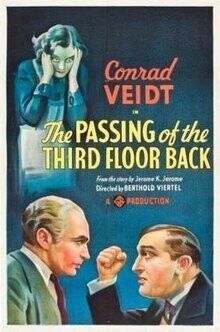 The Passing Of The Third Floor Back DVD - (1935) -  Conrad Veidt, Rene Ray, Frank Cellier** 