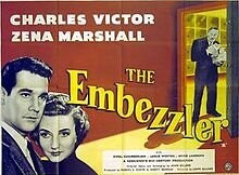 The Embezzler DVD - (1954) - Charles Victor, Zena Marshall​**