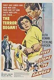 Five Steps To Danger  DVD - (1957) -Ruth Roman, Sterling Hayden**
