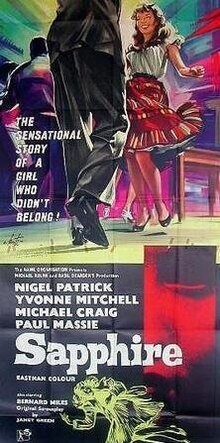 Sapphire DVD - (1959) - Nigel Patrick, Yvonne Mitchell, Michael Craig, Paul Massie, Bernard Miles**