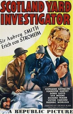 Scotland Yard Investigator DVD - (1945) - Edgar Barrier, Stephanie Bachelor, C. Aubrey Smith, Lionel Atwill**​