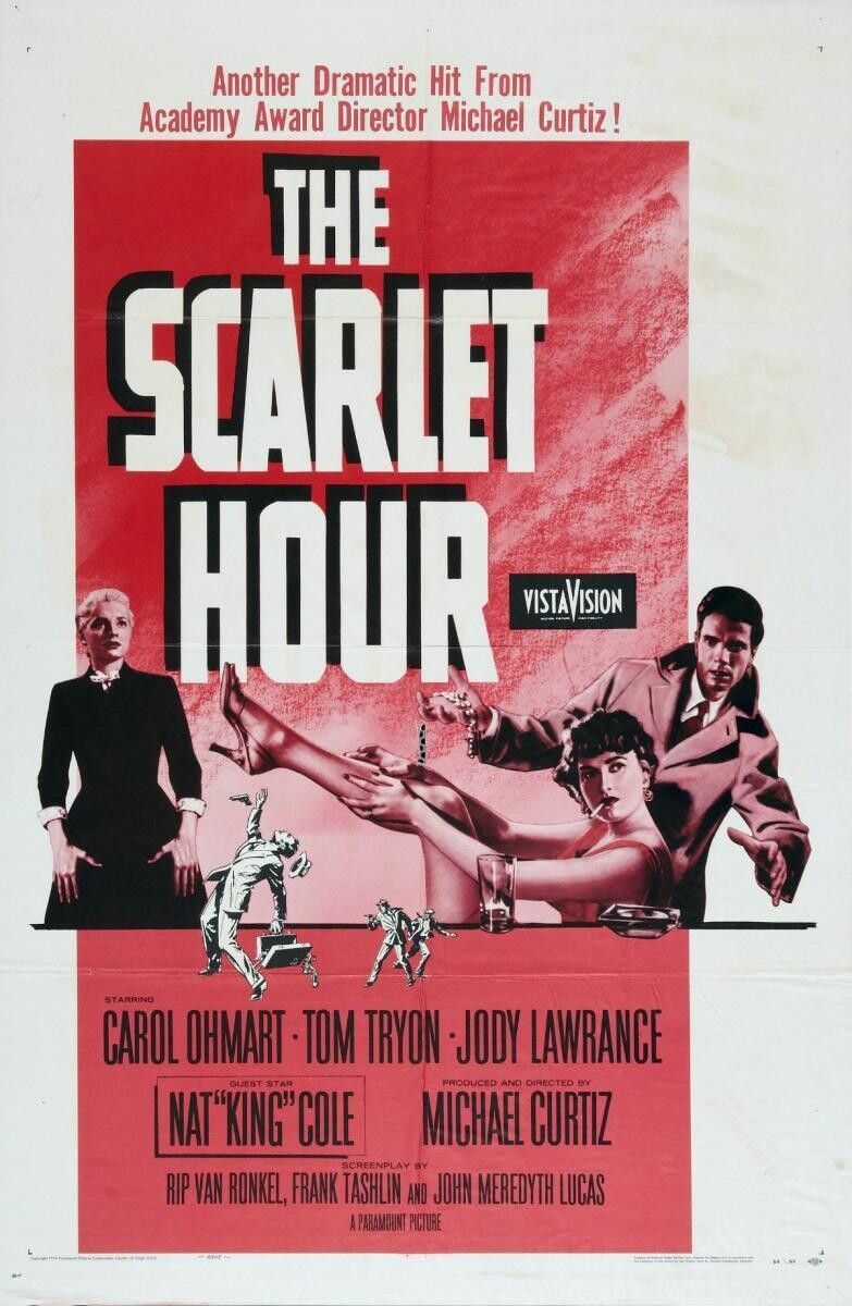 The Scarlet Hour DVD - (1956) -  Carol Ohmart, Tom Tryon, Jody Lawrance, Elaine Stritch
