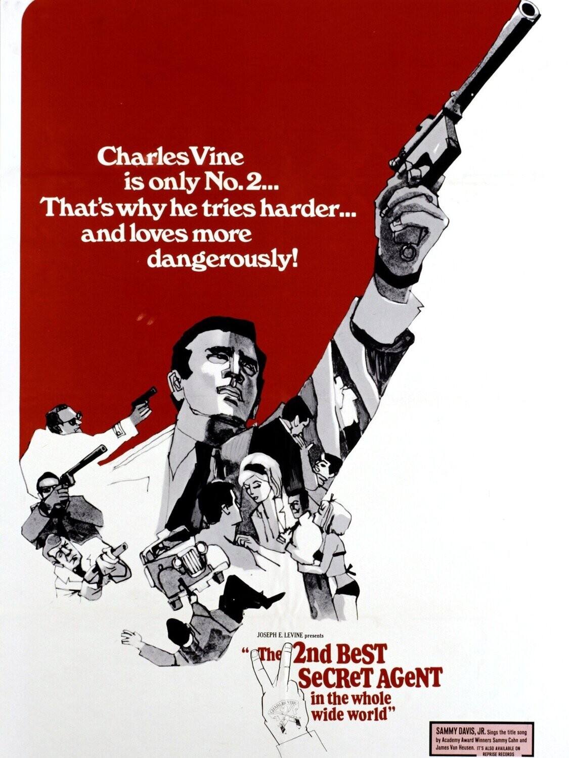 The Second Best Secret Agent In The Whole Wide World DVD - (1965) - Tom Adams, Karel Stepanek, Veronica Hurst, Peter Bull, John Arnatt​