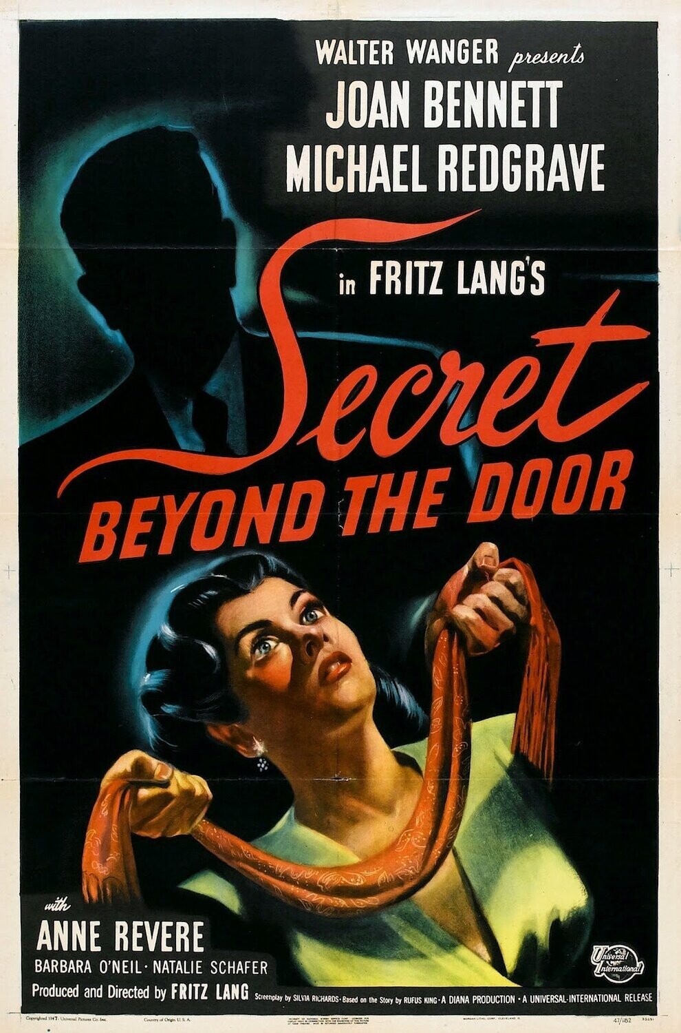 Secret Beyond The Door DVD - (1948) - Joan Bennett, Michael Redgrave**