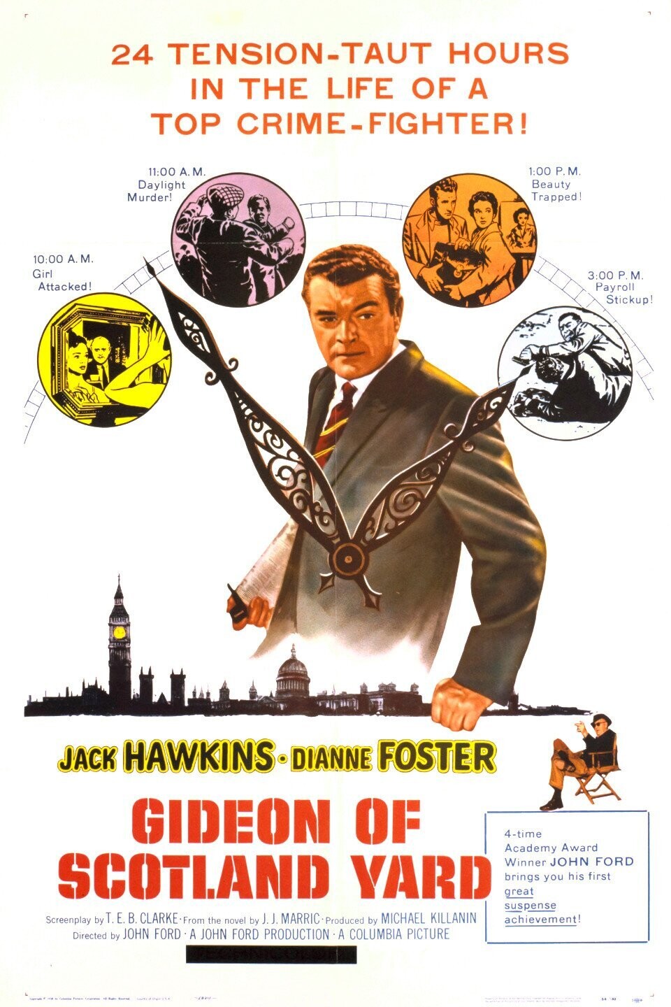 Gideon Of Scotland Yard DVD - (1958) - Jack Hawkins, Dianne Foster, Cyril Cusack, Andrew Ray