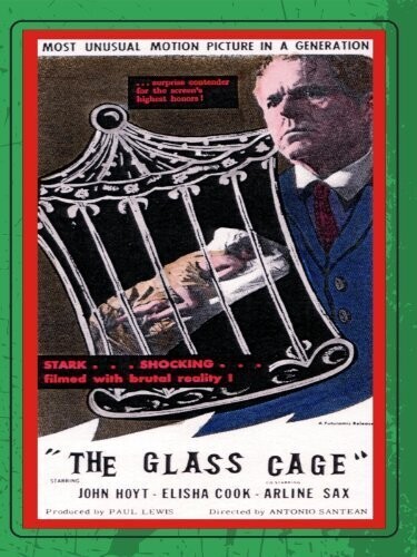 The Glass Cage DVD - (1964) -  Arlene Martel, John Hoyt, Elisha Cook Jr.**