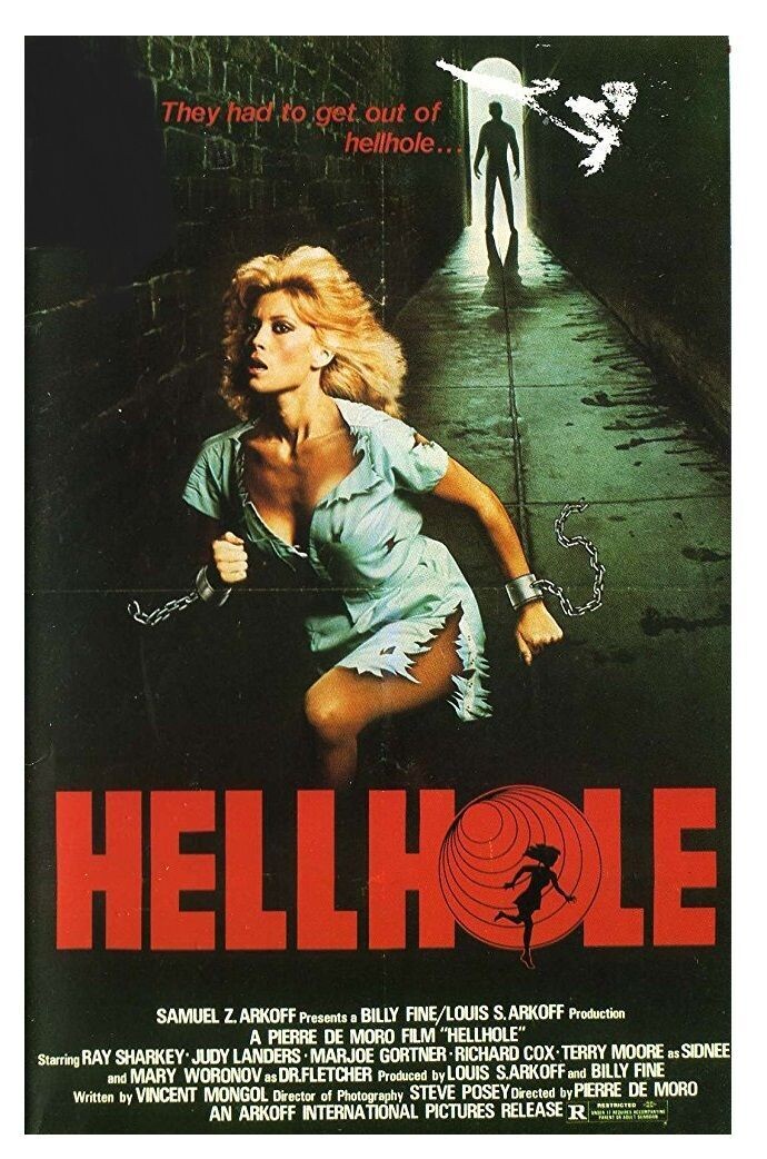 Hellhole DVD - (1985) - Ray Sharkey, Judy Landers, Marjoe Gortner, Edy Williams, Mary Woronov, Terry Moore