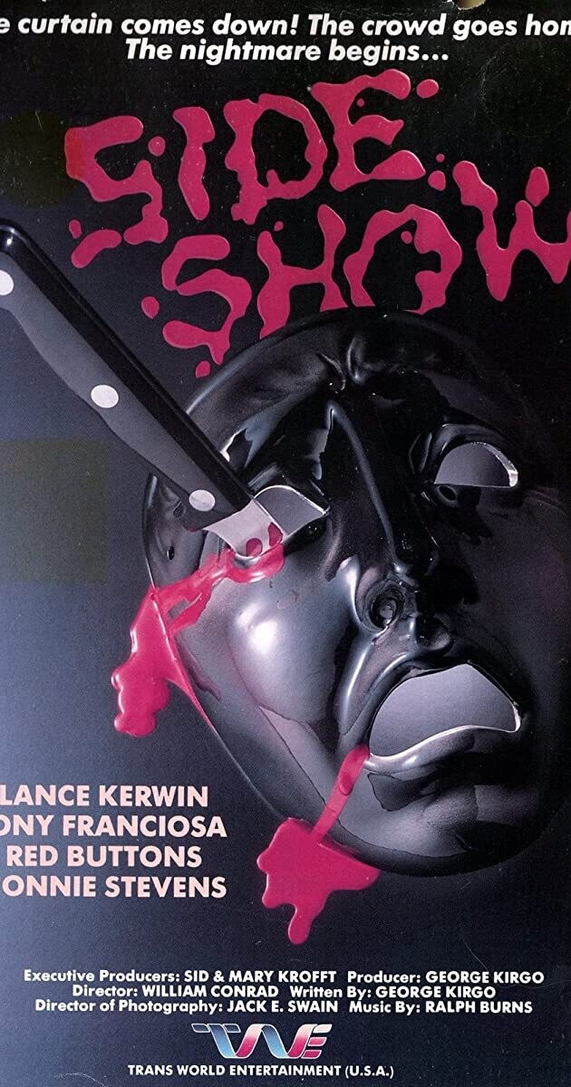 Side Show DVD - (1981) -  Lance Kerwin, Connie Stevens, William Windom