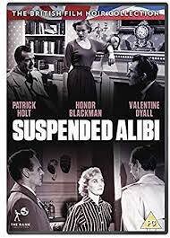 Suspended Alibi DVD - (1957) - Patrick Holt, Honor Blackman, Valentine Dyall**